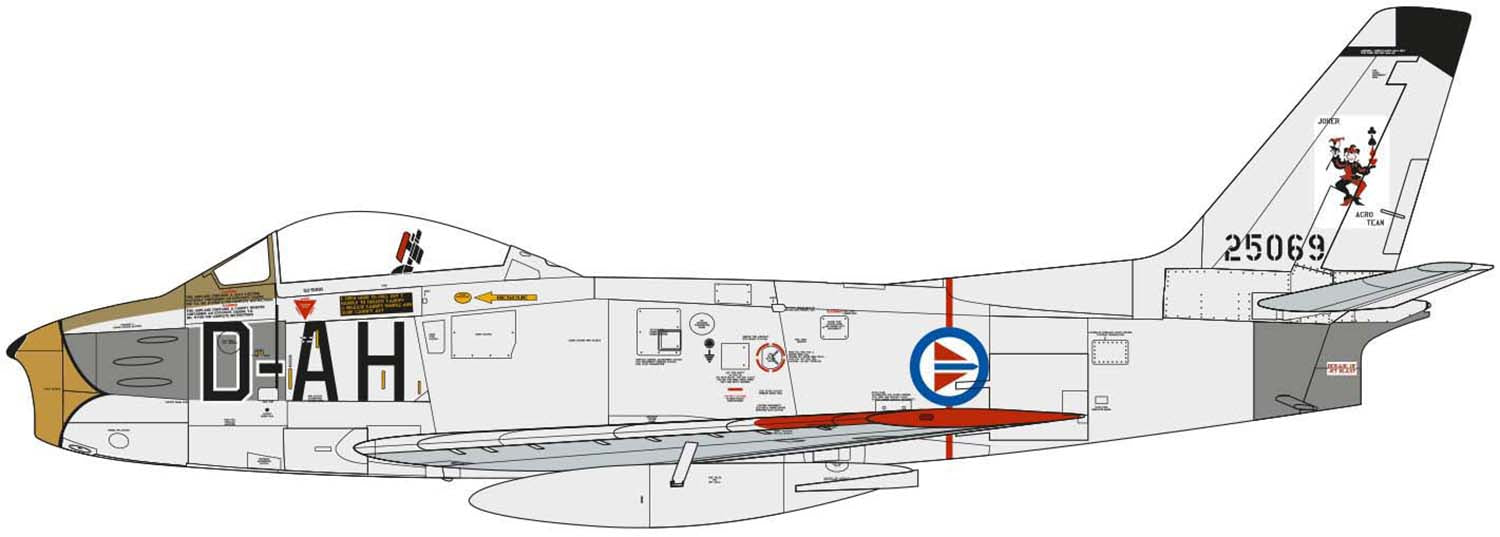 Airfix A08110 1/48 North American F-86F-40 Sabre kit