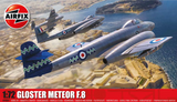 Airfix A04064 1/72 scale Gloster Meteor F.8 plastic kit - BlackMike Models