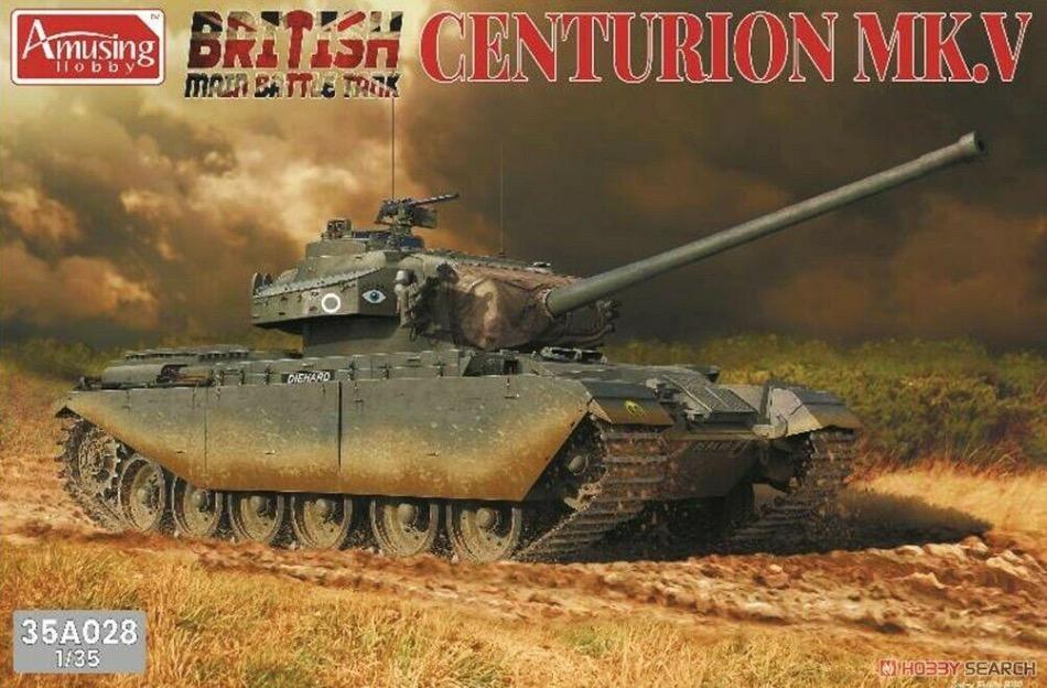 Amusing Hobby 35A028 1/35 Centurion Mk.V kit - BlackMike Models