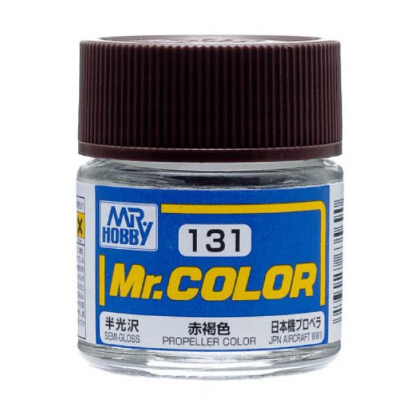 Mr Color C131 Propeller Colour Semi Gloss acrylic paint 10ml - BlackMike Models