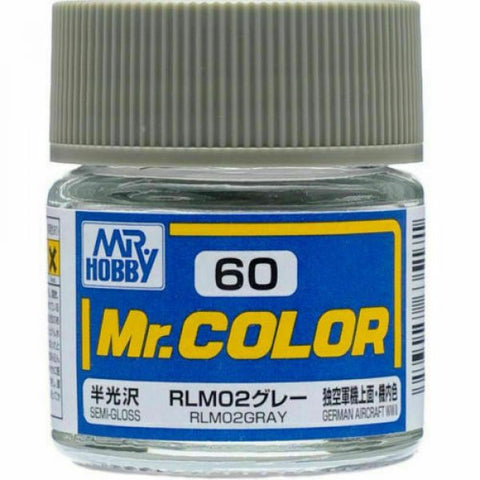 Mr Color C60 RLM02 Semi Gloss acrylic paint 10ml - BlackMike Models