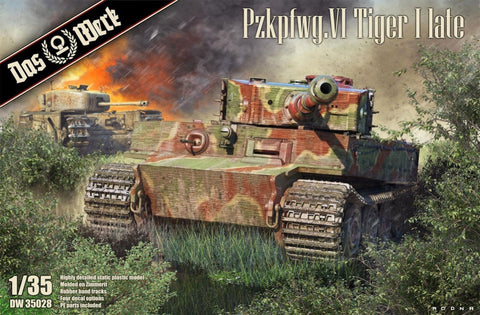 Das Werk DW35028 1/35 scale Panzer VI Tiger I Late kit - BlackMike Models