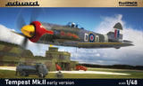 Eduard 82124 1/48 scale Hawker Tempest Mk.II early version ProfiPack edition kit - BlackMike Models