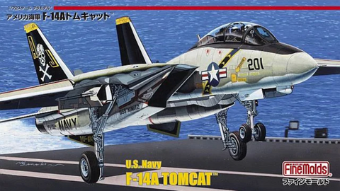 Finemolds FP30 1/72 scale U.S. Navy F-14A Tomcat plastic kit - BlackMike Models