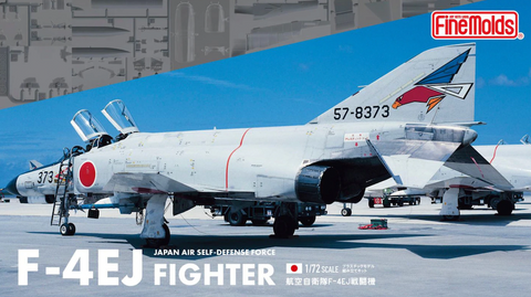 Finemolds FP37 1/72 scale JASDF F-4EJ Phantom Fighter kit - BlackMike Models