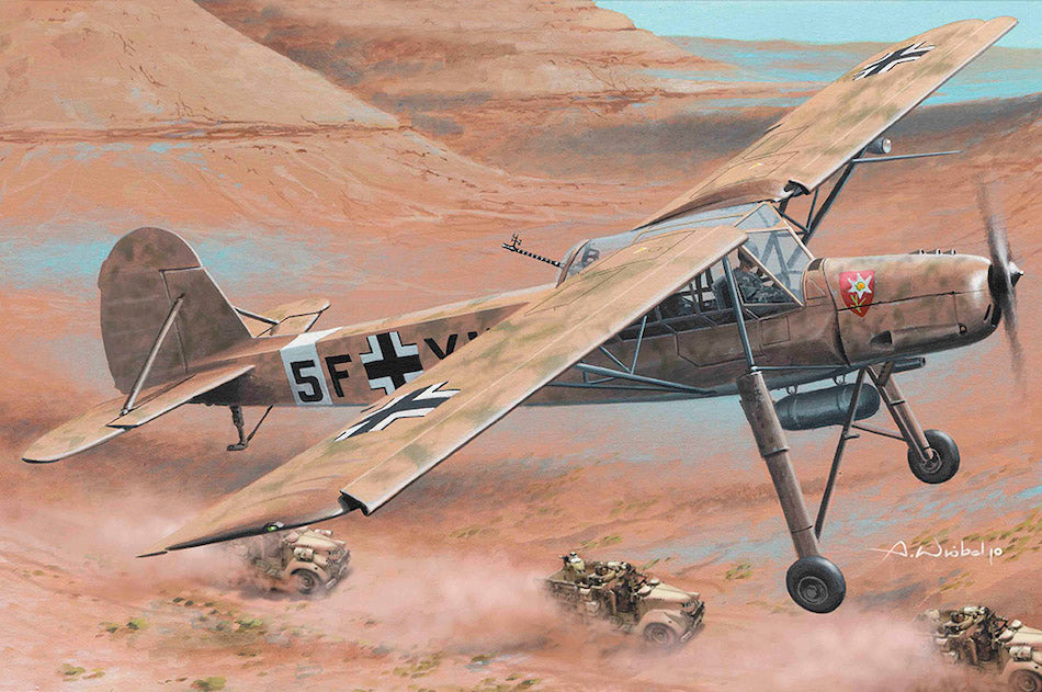 HobbyBoss 80181 1/35 scale Fiesler Fi-156C-3/Trop Storch kit - BlackMike Models