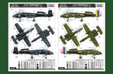 Hobby Boss 81796 1/48 scale A-10C Thunderbolt II decal options - BlackMike Models