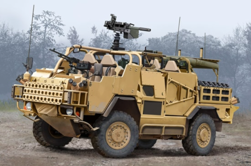 Hobbyboss 84520 1/35 scale Jackal High Mobility Weapon Platform plastic kit - BlackMike Models