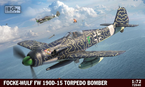 IBG Models 72540 1/72 scale Focke Wulf Fw190D-15 Torpedo Bomber kit