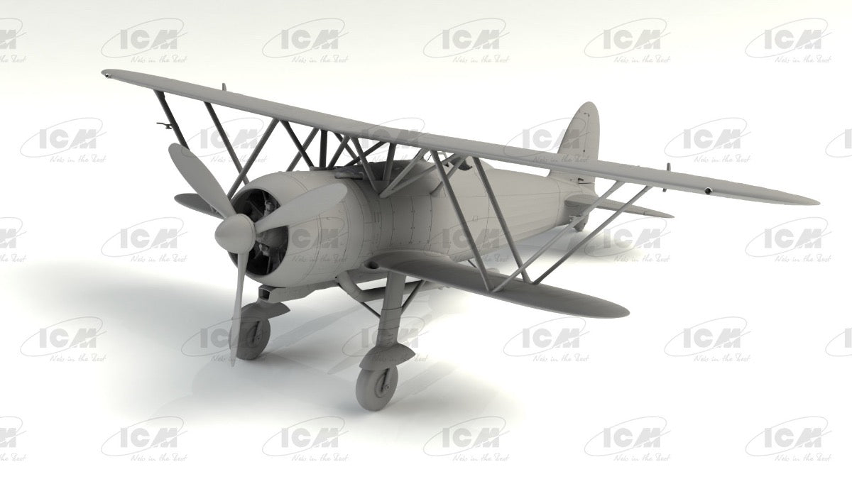 ICM 32021 CR.42LW WWII German Luftwaffe Ground Attack Aircraft sample - BlackMike Models