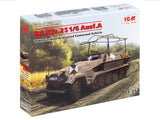 ICM 35102 1/35 scale Sd.Kfz.251/6 Ausf A WW2 German Armoured Command Vehicle box - BlackMike Models