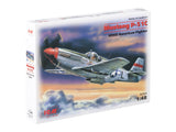 ICM48121 1/48 scale Mustang P-51C plastic model kit box - BlackMike Models