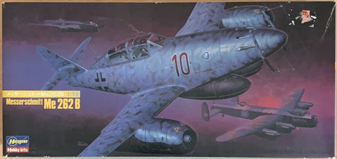 Hasegawa 1/72 scale Messerschmitt Me262B Night Fighter kit - BlackMike Models