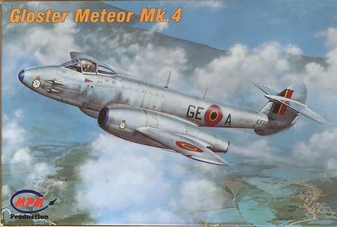 MPM 72558 1/72 scale Gloster Meteor Mk.4 kit - BlackMike Models