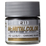 Mr Metal Color MC211 Chrome Silver - BlackMike Models