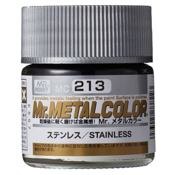 Mr Metal Color MC213 Stainless - BlackMike Models