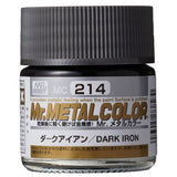 Mr Metal Color MC214 Dark Iron - BlackMike Models