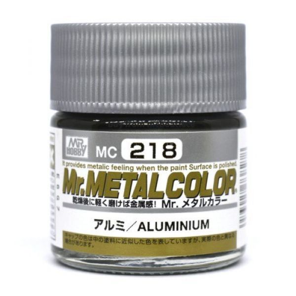 Mr Metal Color MC218 Aluminium - BlackMike Models