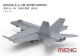 Meng LS-012 1/48 scale F/A-18E Super Hornet rear view - BlackMie Models