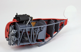 Suyata SK001 Cartoon Fokker Dr.1 and Red Baron easy build kit interior - BlackMike Models