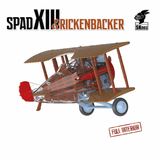 Suyata SK003 SPAD XIII & Rickenbacker Cartoon Fighter plastic kit - interior details