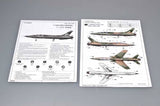 Trumpeter 01618 1/72 Republic F-105G Wild Weasel instructions - BlackMike Models